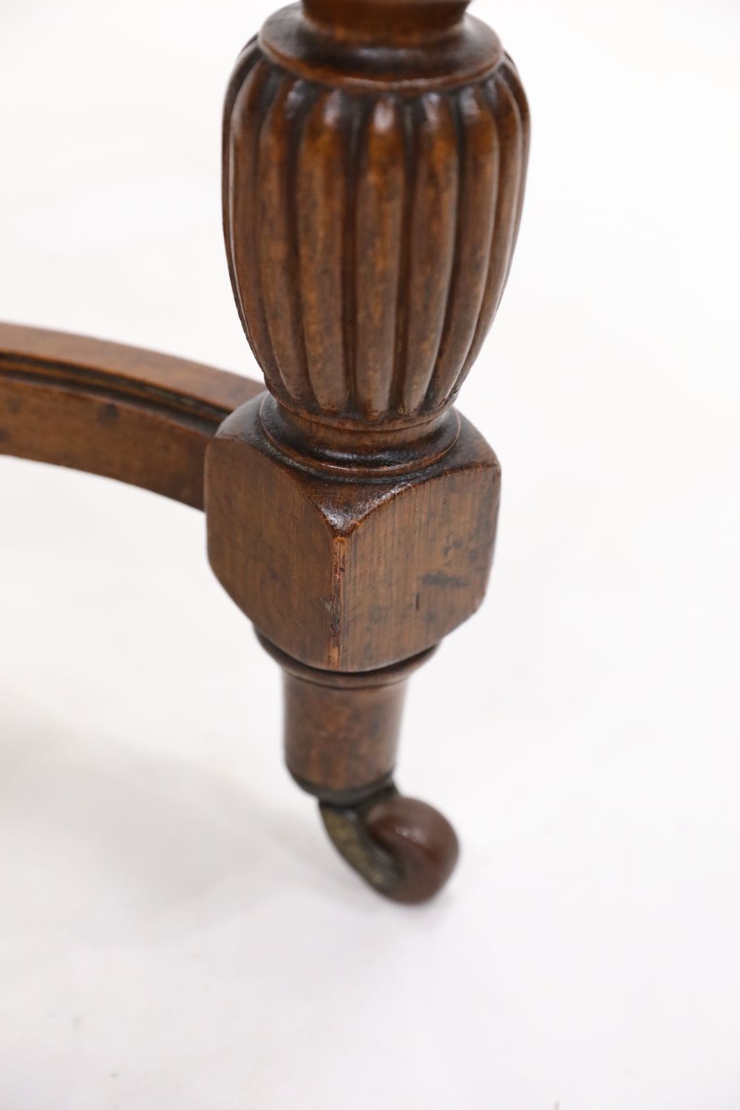 Antique Carved Hall Chair With Upholstered Seat And Back Free Delivery photo vintage