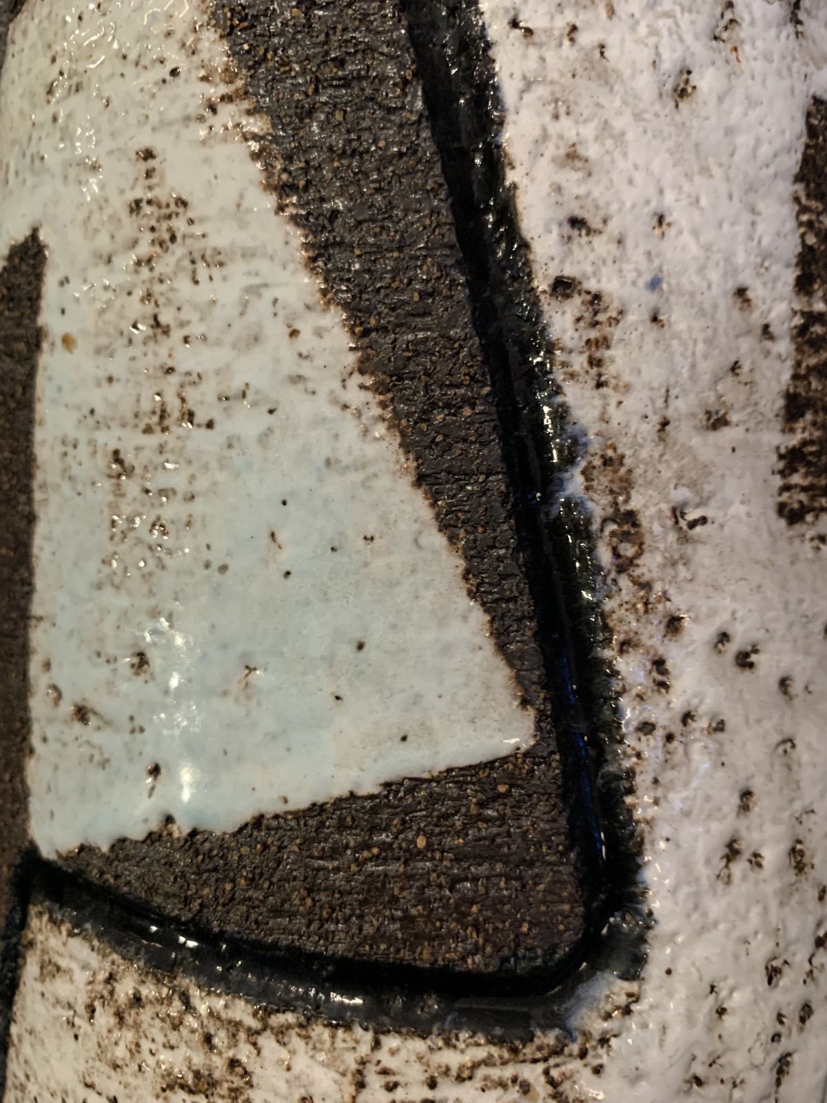 photo for sale Zaalberg Holland, Glazed Stoneware Vase, 1950s