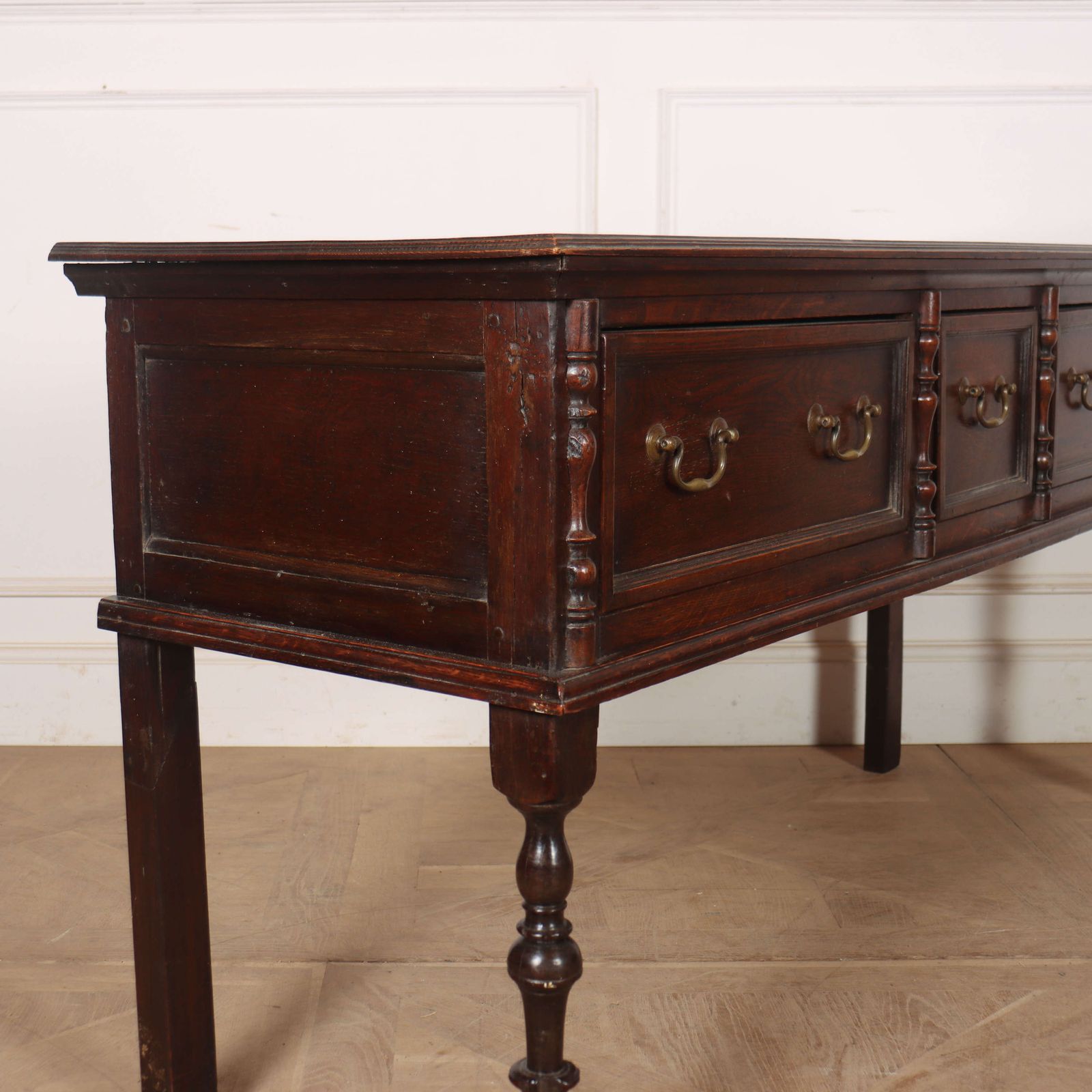 English Oak Dresser Base, 1800s photo vinterior