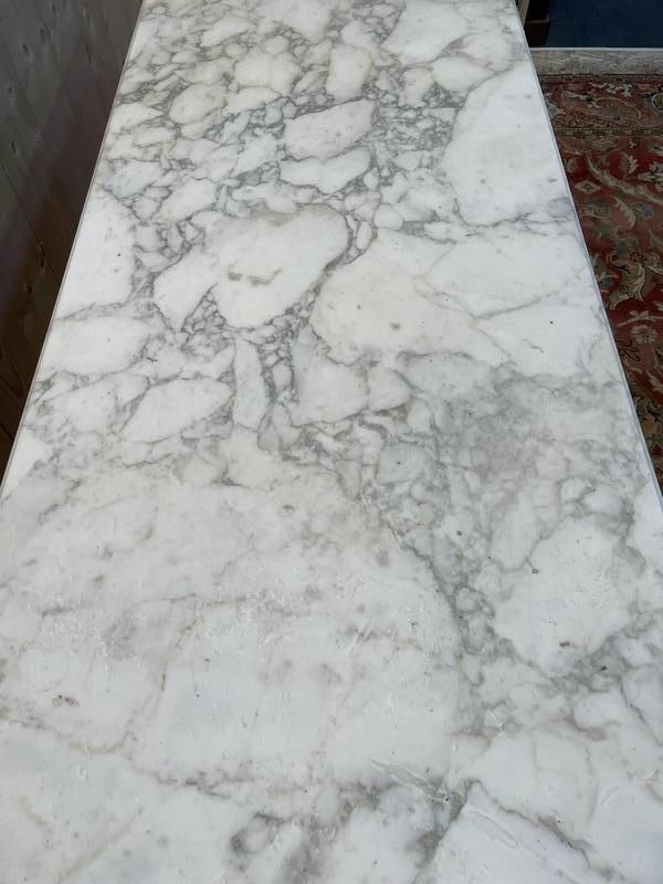 Table De Bistrot En Fonte Et Marbre photo furniture