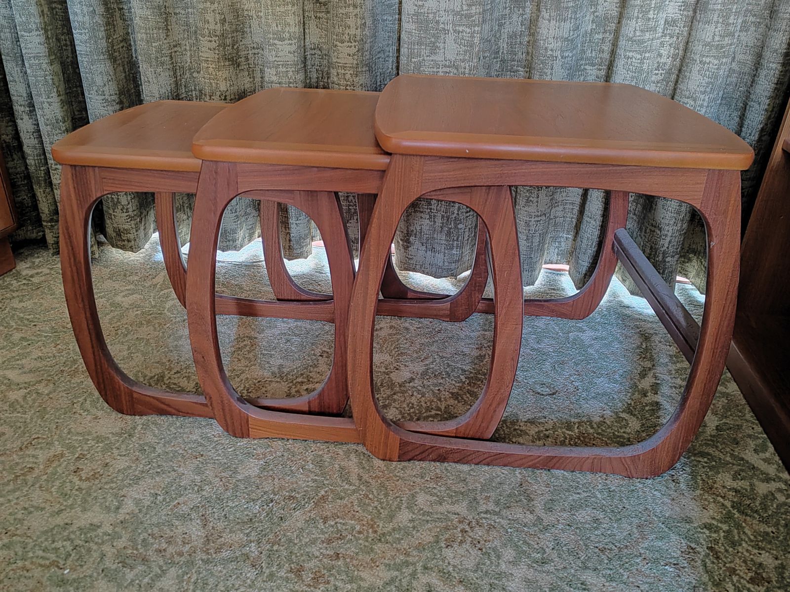 Vintage Mid Century Nest Of Tables photo 60.0