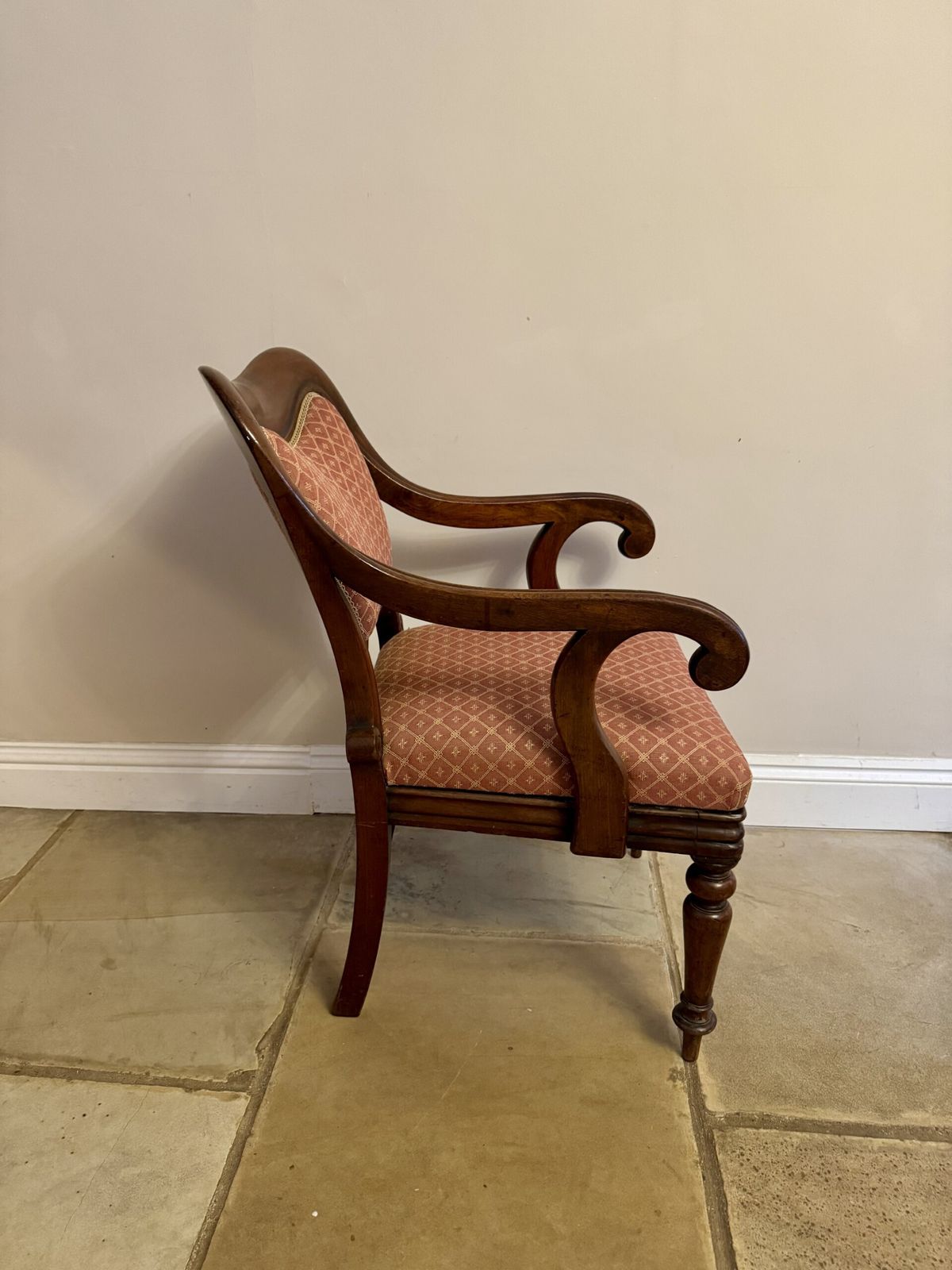 Stunning Pair Of Quality 19th Century Mahogany Desk Chairs photo furniture