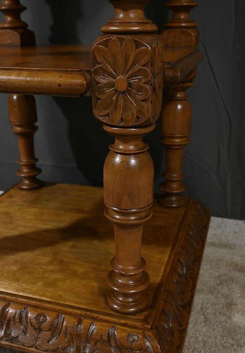 Small Solid Walnut Coffee Table, Louis Philippe Style – Late 19th Century photo buy