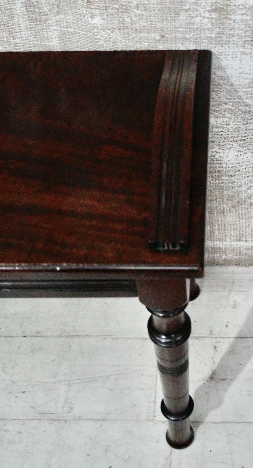 Edwardian Mahogany Hall Bench photo 750.0