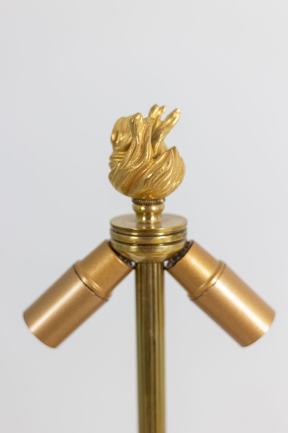 Eugène Bazart Paris. Lamp “Bouillotte” In Gilt Bronze. Circa 1880. photo for sale