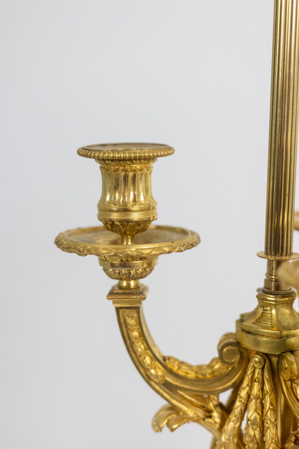 Eugène Bazart Paris. Lamp “Bouillotte” In Gilt Bronze. Circa 1880. photo Lighting