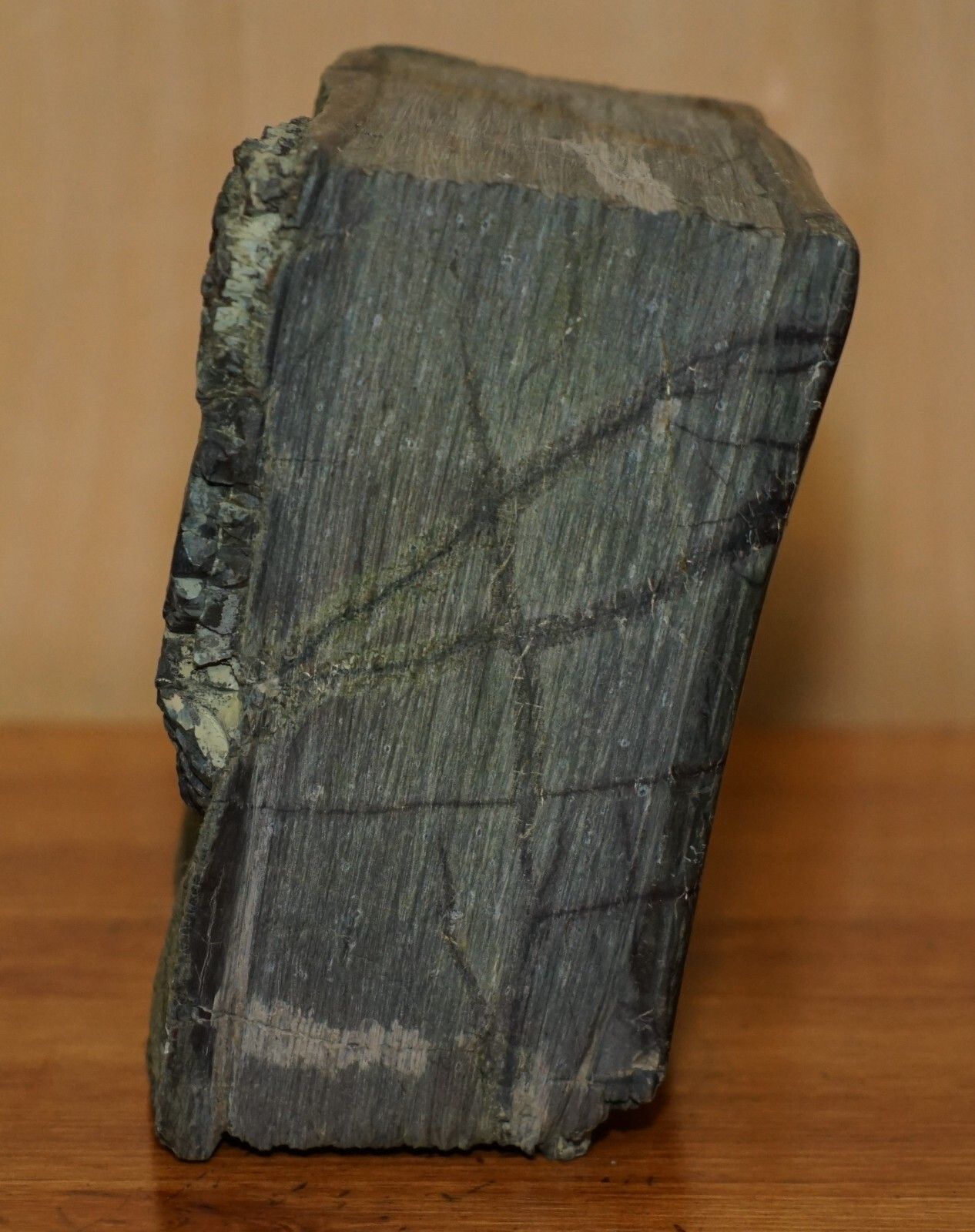 Distressed Sulpted Antique Library Book Carved From Rock Part Of A Large Set photo buy