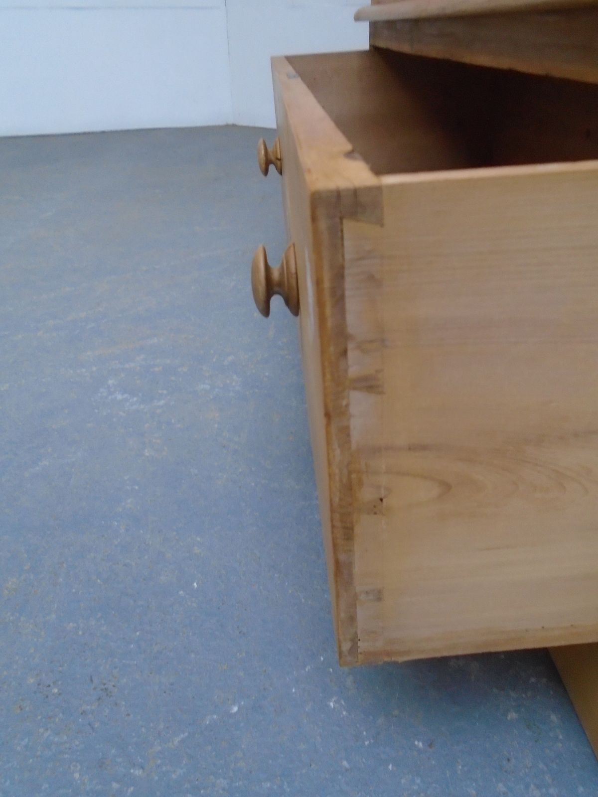A Waxed Victorian Pine 1 Drawer 3 Piece Wardrobe photo buy