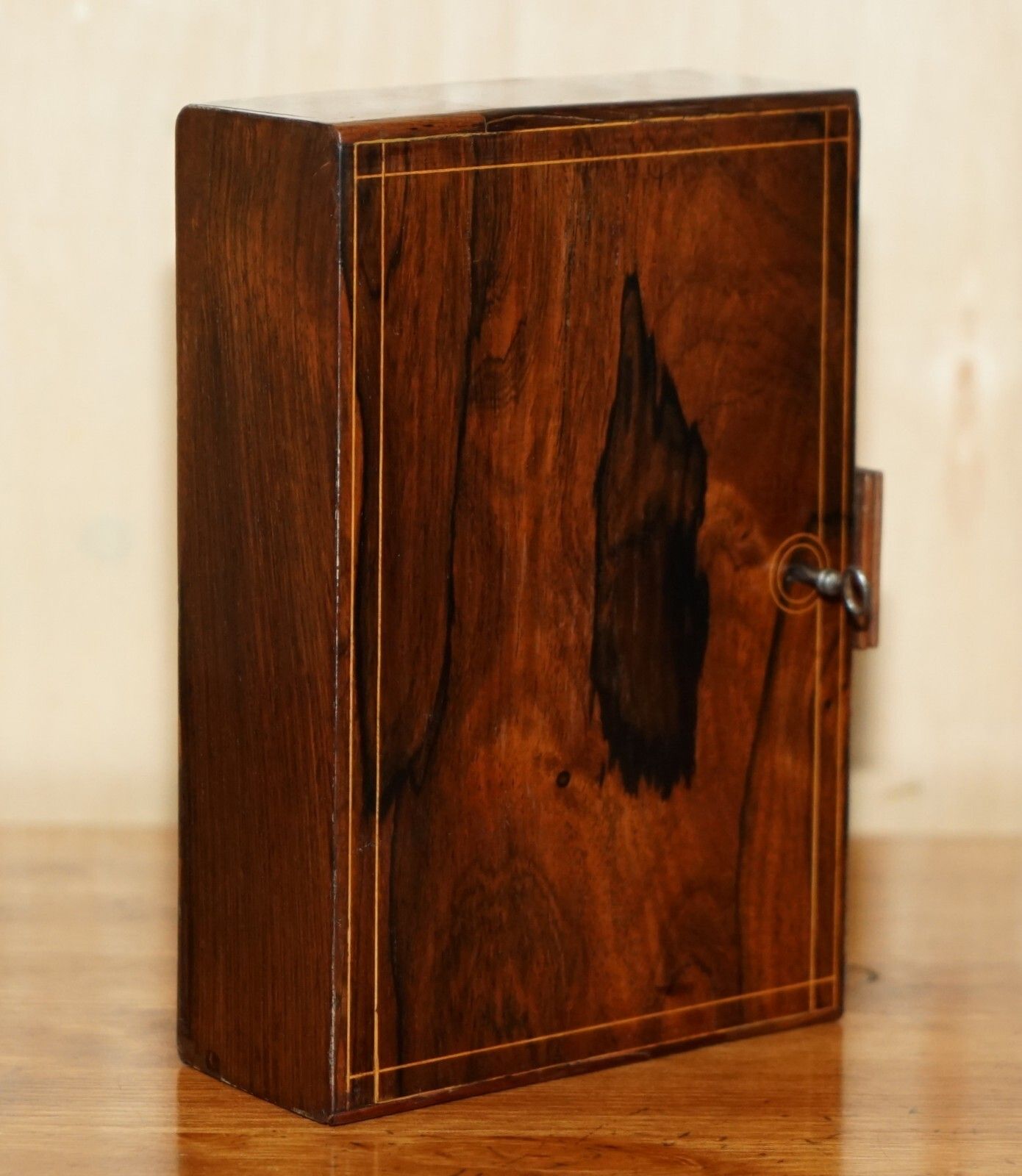 Antique Regency Circa 1810 Rosewood Never Used Notepad Safe With Original Books photo Home Decor