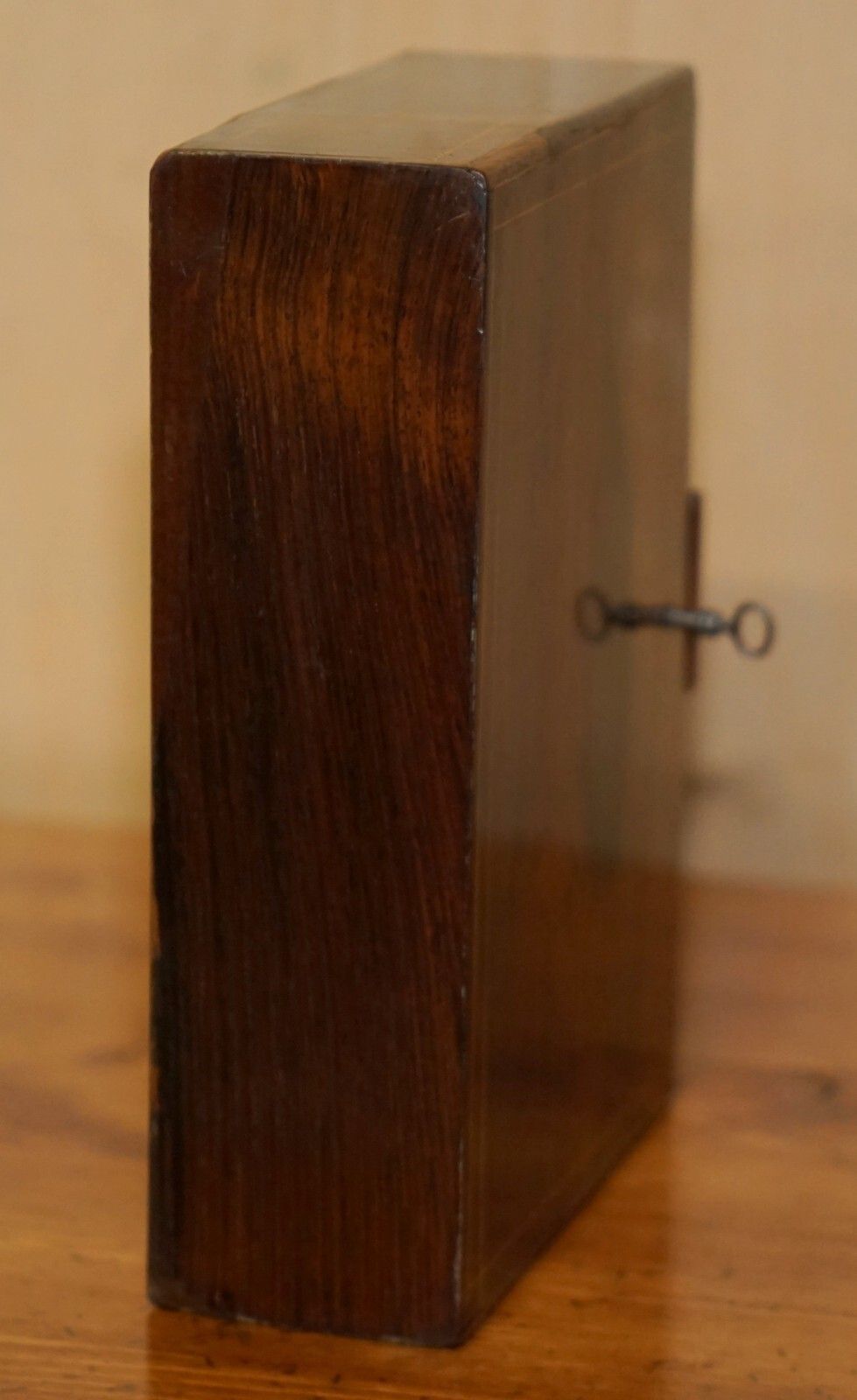 photo furniture Antique Regency Circa 1810 Rosewood Never Used Notepad Safe With Original Books