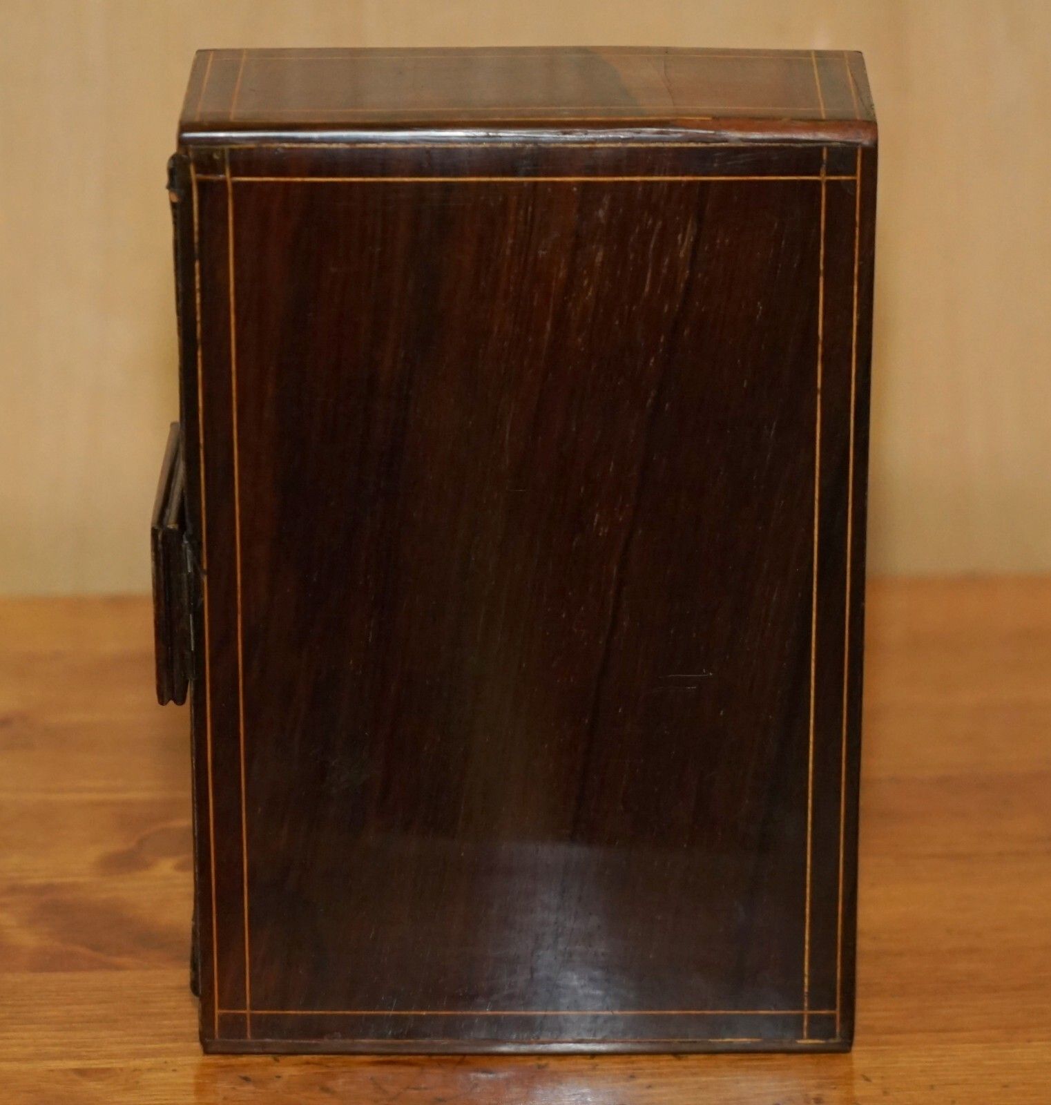 photo for sale Antique Regency Circa 1810 Rosewood Never Used Notepad Safe With Original Books