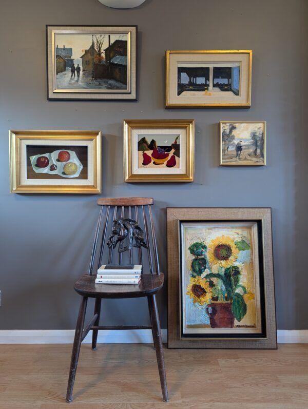 Sunflowers In Bloom, 1970s, Vintage photo for sale