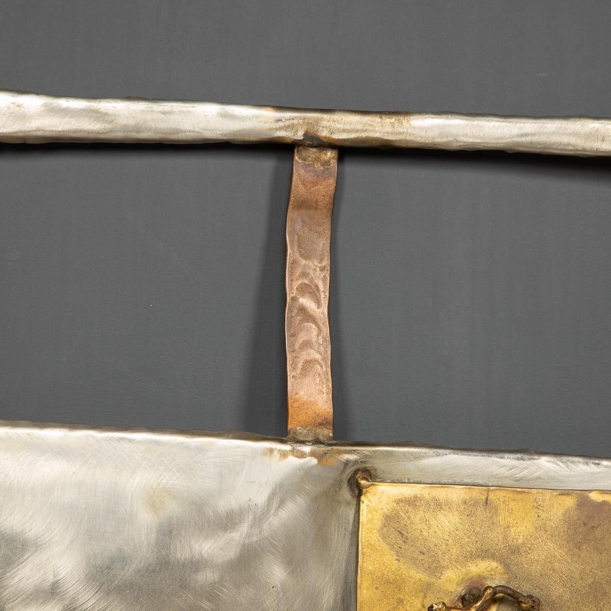 20th Century Italian Mix Metal Wall Art Car, C.1970 photo vinterior