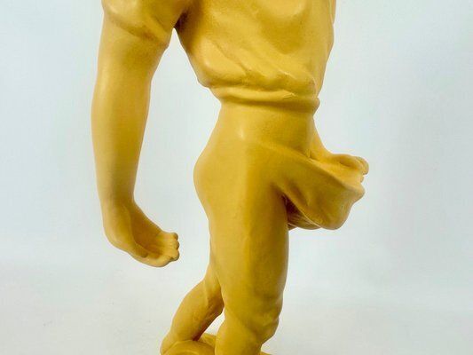 Socialist Realist Style Ceramic Sculpture Of Sower, Former Czechoslovakia, 1940s photo buy