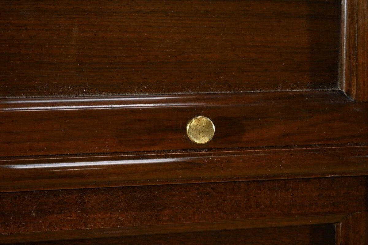 photo vintage Modular Mahogany Furniture, Maison Martin Dupuis – 1970