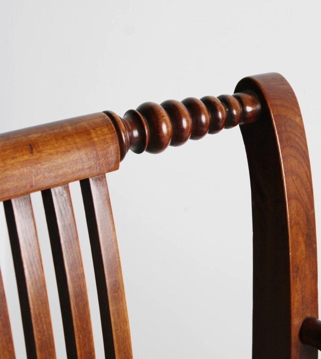 Cherrywood Rush Seated Armchair C.1840 photo 375.0