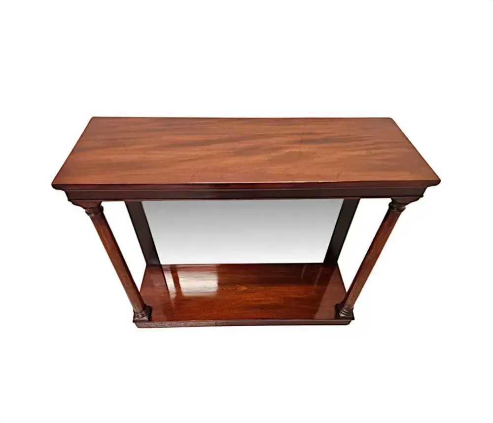 A Fabulous Pair Of Hand Made 20th Century Console Tables In The Victorian Style photo vinterior