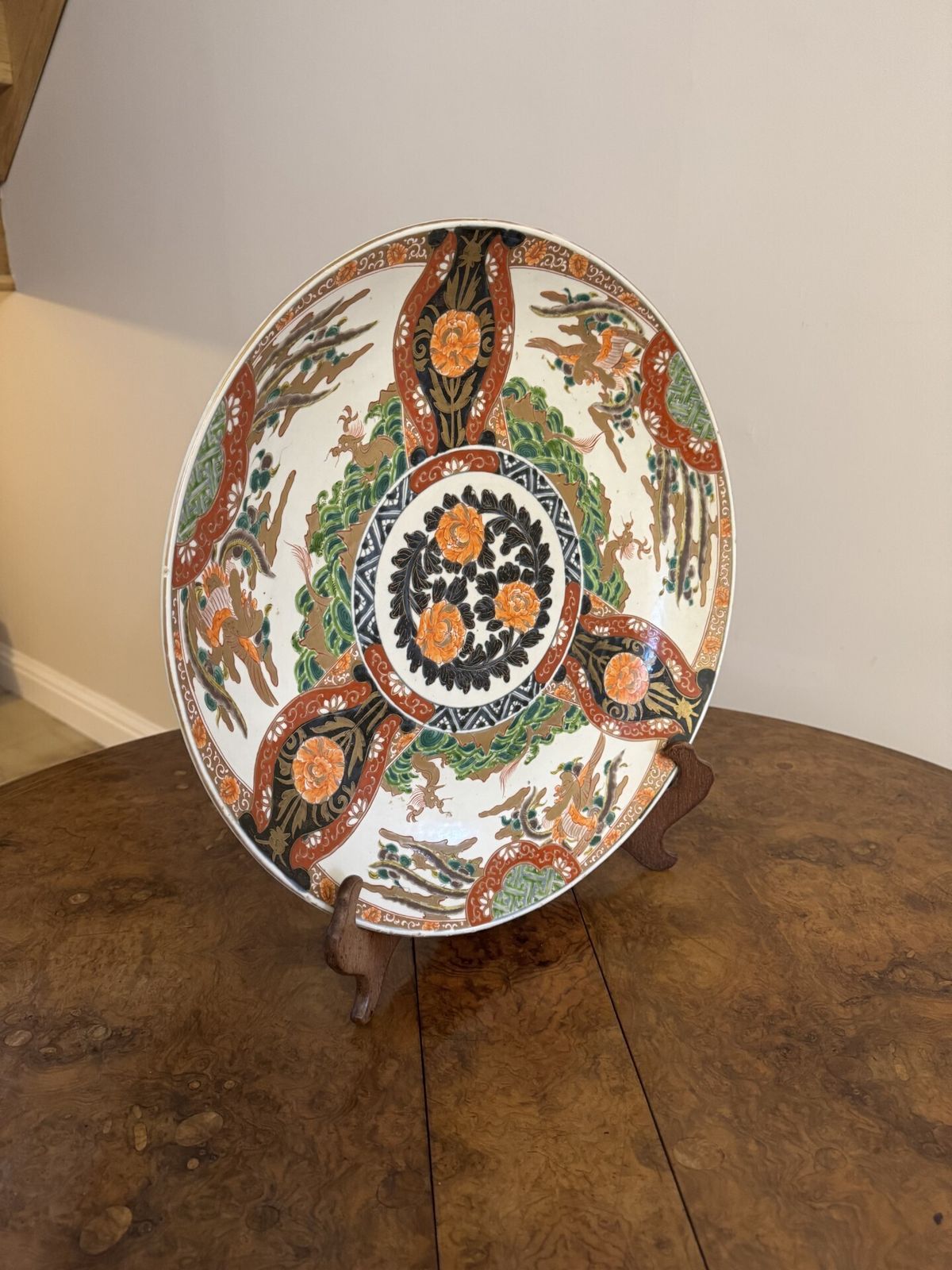 Quality Antique Japanese Imari Charger photo for sale