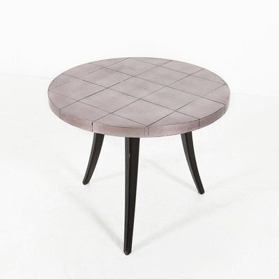 Vintage Space Age French Tripot Coffee Table, 1980s