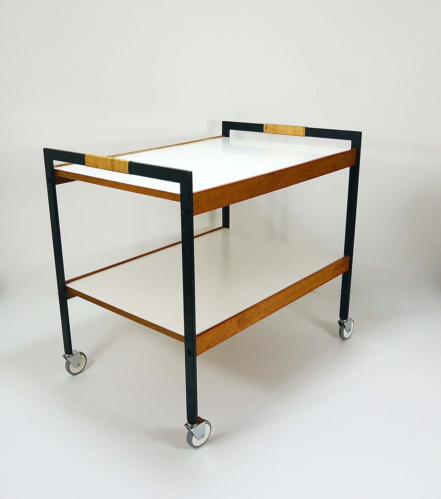 Carl Auböck Bar Cart Drinks Trolley Serving Cart, Austria, 1960s photo Furniture