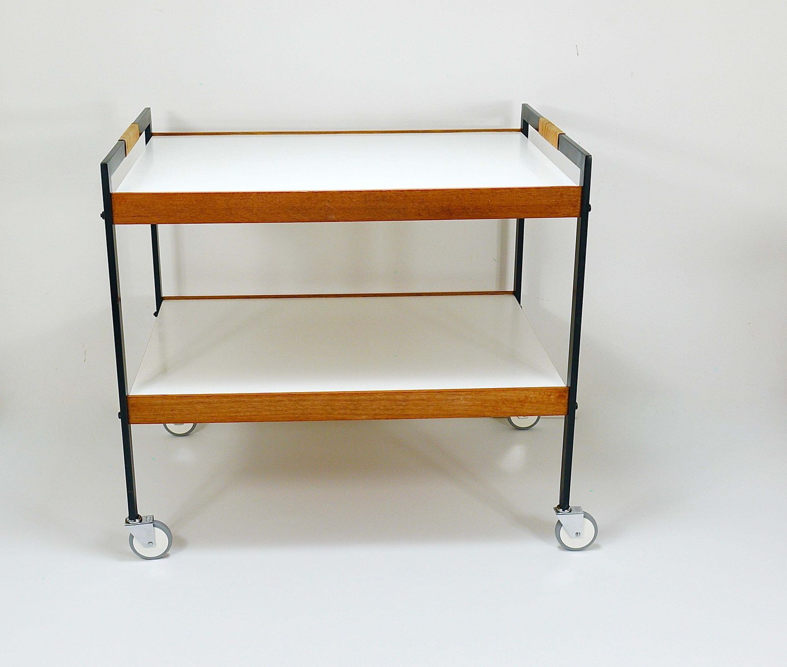 Carl Auböck Bar Cart Drinks Trolley Serving Cart, Austria, 1960s photo vinterior