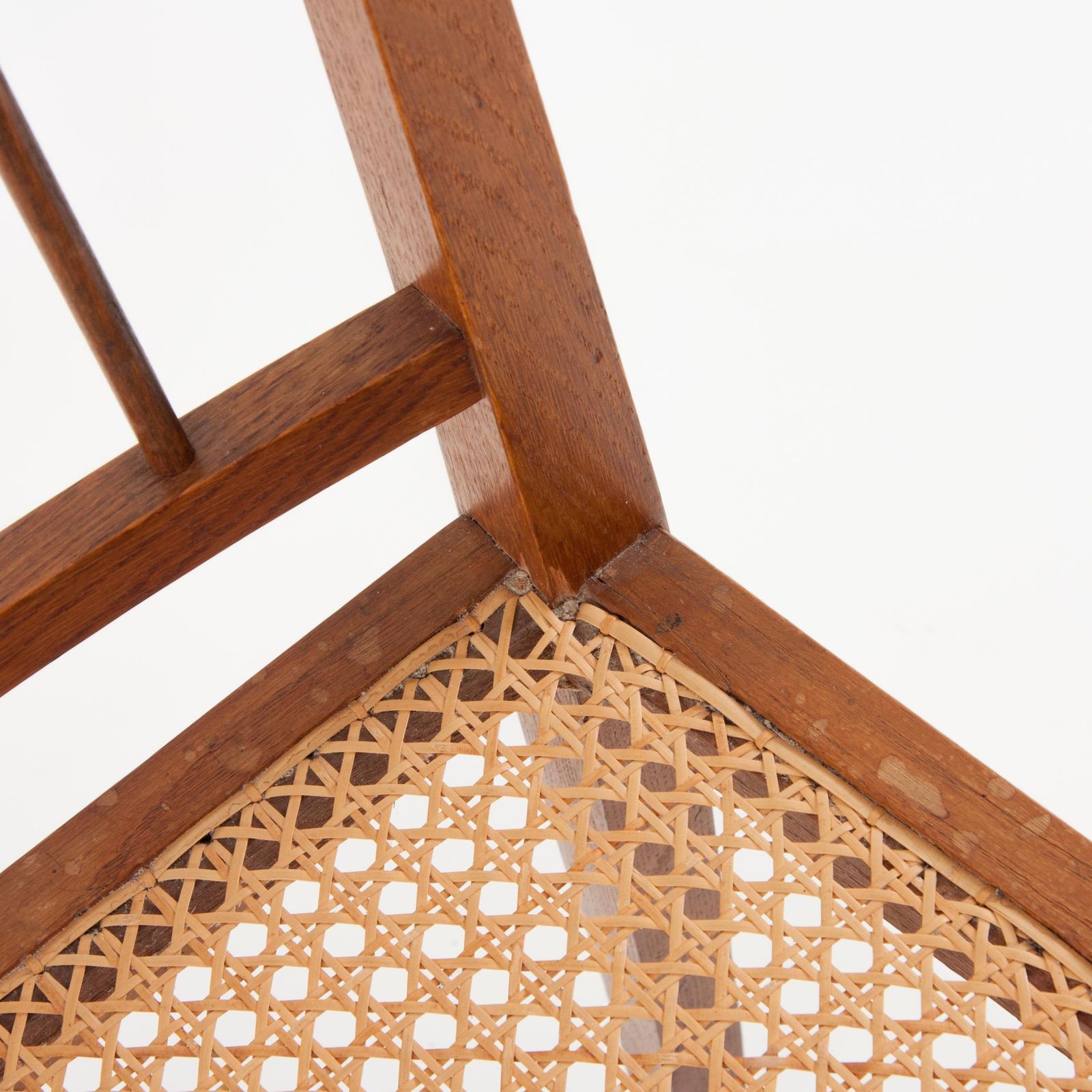 photo vintage Two Elegant Werkstätte Hagenauer Chairs M006 By Julius Jirasek, Austria, 1930