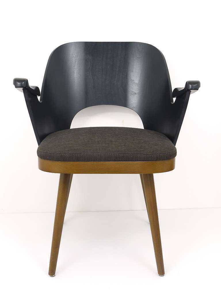 Beautiful Oswald Haerdtl Style Modernist Armchairs, Backhausen, Austria photo vintage