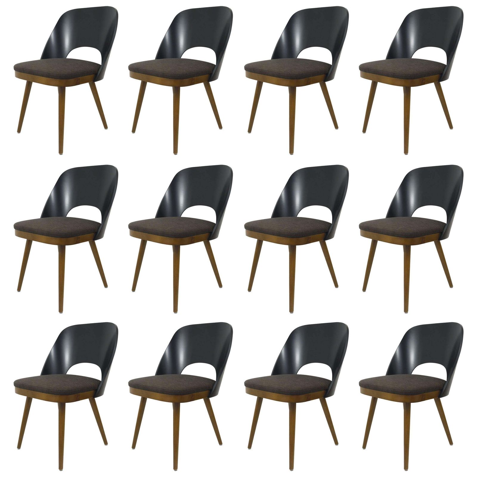 Beautiful Modernist Chairs In The Style Of Oswald Haerdtl, Backhausen, Austria