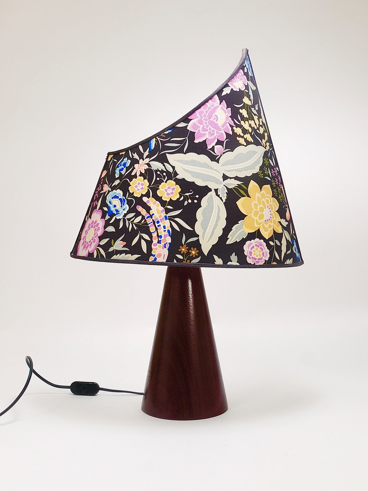 A Pair Missoni Post Modern Table Side Lamps By Massimo Valloto, Italy, 1980s photo buy