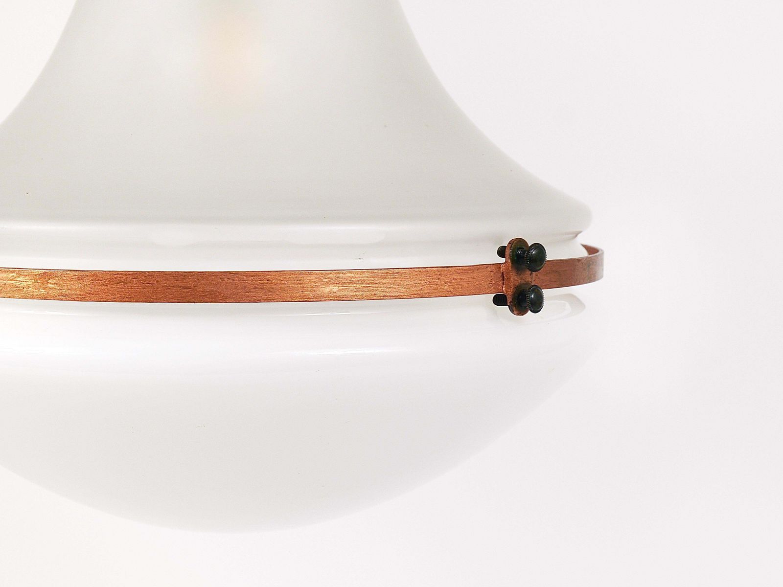 Lighting Peter Behrens Luzette Industrial Pendant Lamp, Siemens Schuckert, Germany, 1910 photo