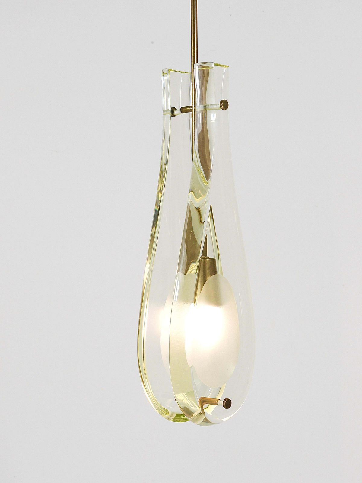 photo vinterior Max Ingrad For Fontana Arte Drop Pendant Lamp, Model 2259, Italy, 1960s