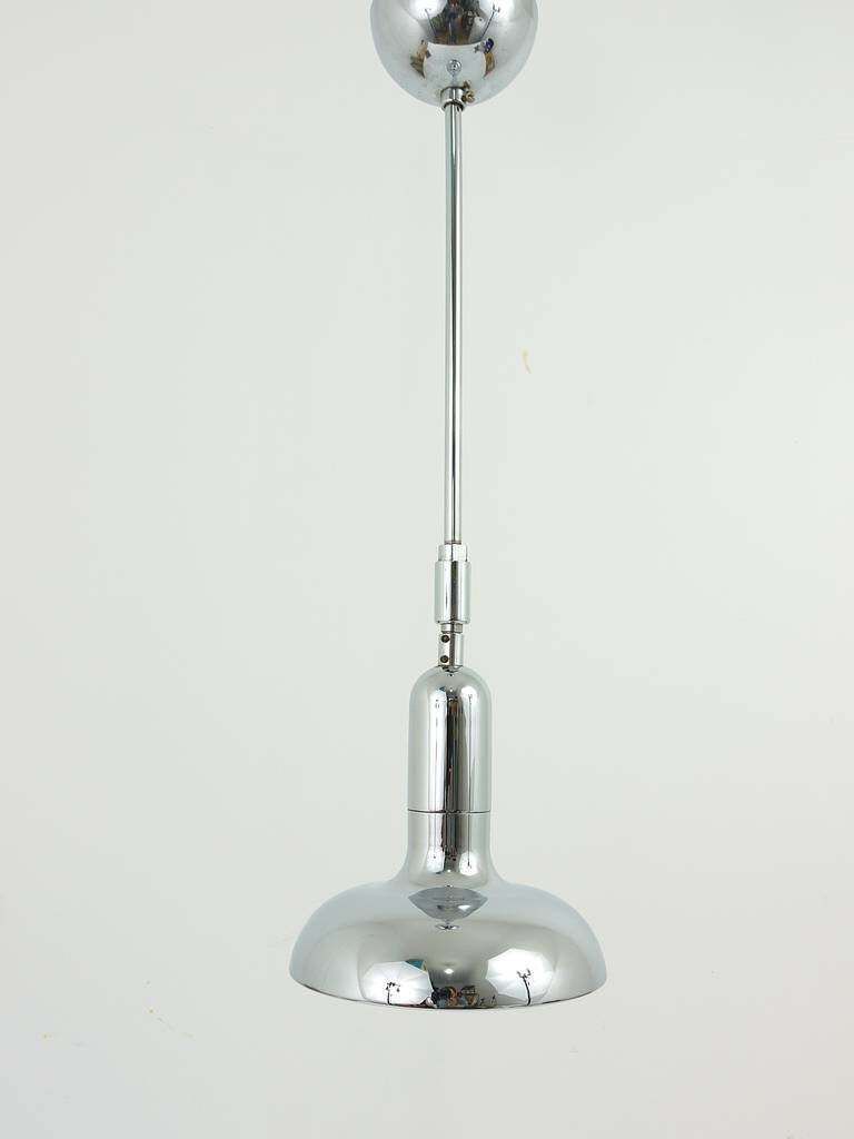 Gino Sarfatti Style 4 Adjustable Pendant Lamps, Gebr. Cosack, Germany, 1970s photo Lighting