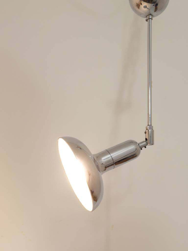 Gino Sarfatti Style 4 Adjustable Pendant Lamps, Gebr. Cosack, Germany, 1970s photo 637.0