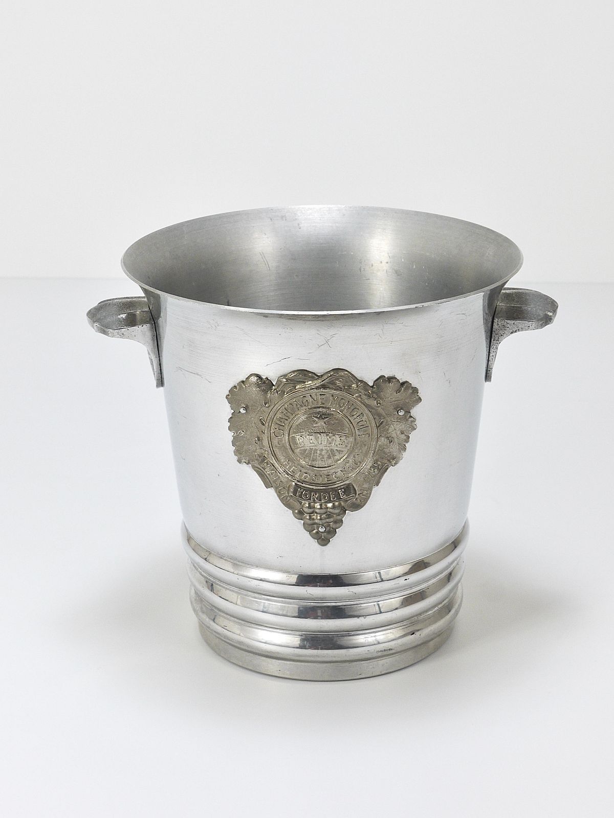 Heidsieck & Co Art Deco Champagne Ice Bucket Bottle Cooler, 1940s, Paris photo furniture