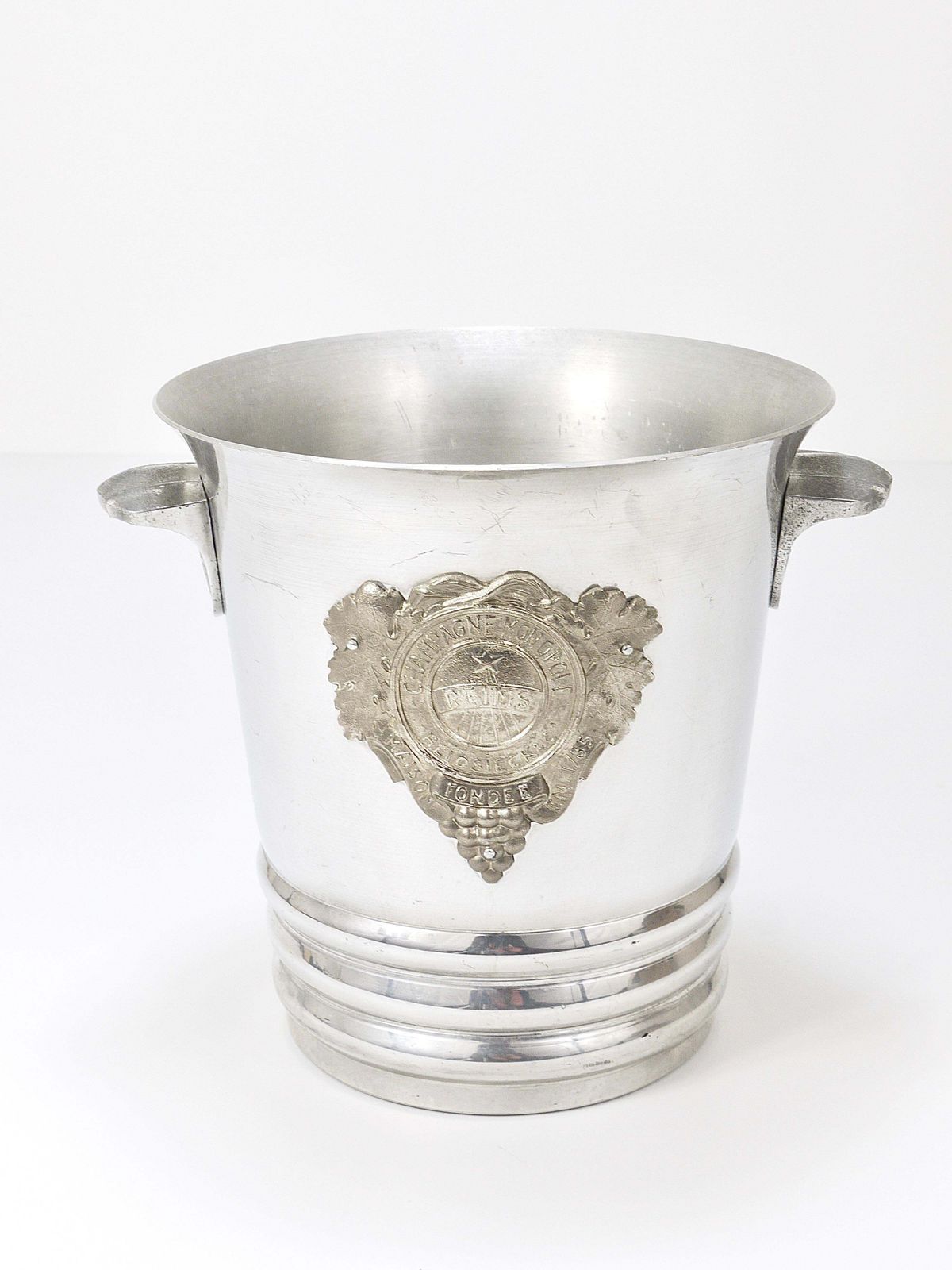 Heidsieck & Co Art Deco Champagne Ice Bucket Bottle Cooler, 1940s, Paris photo 605.0
