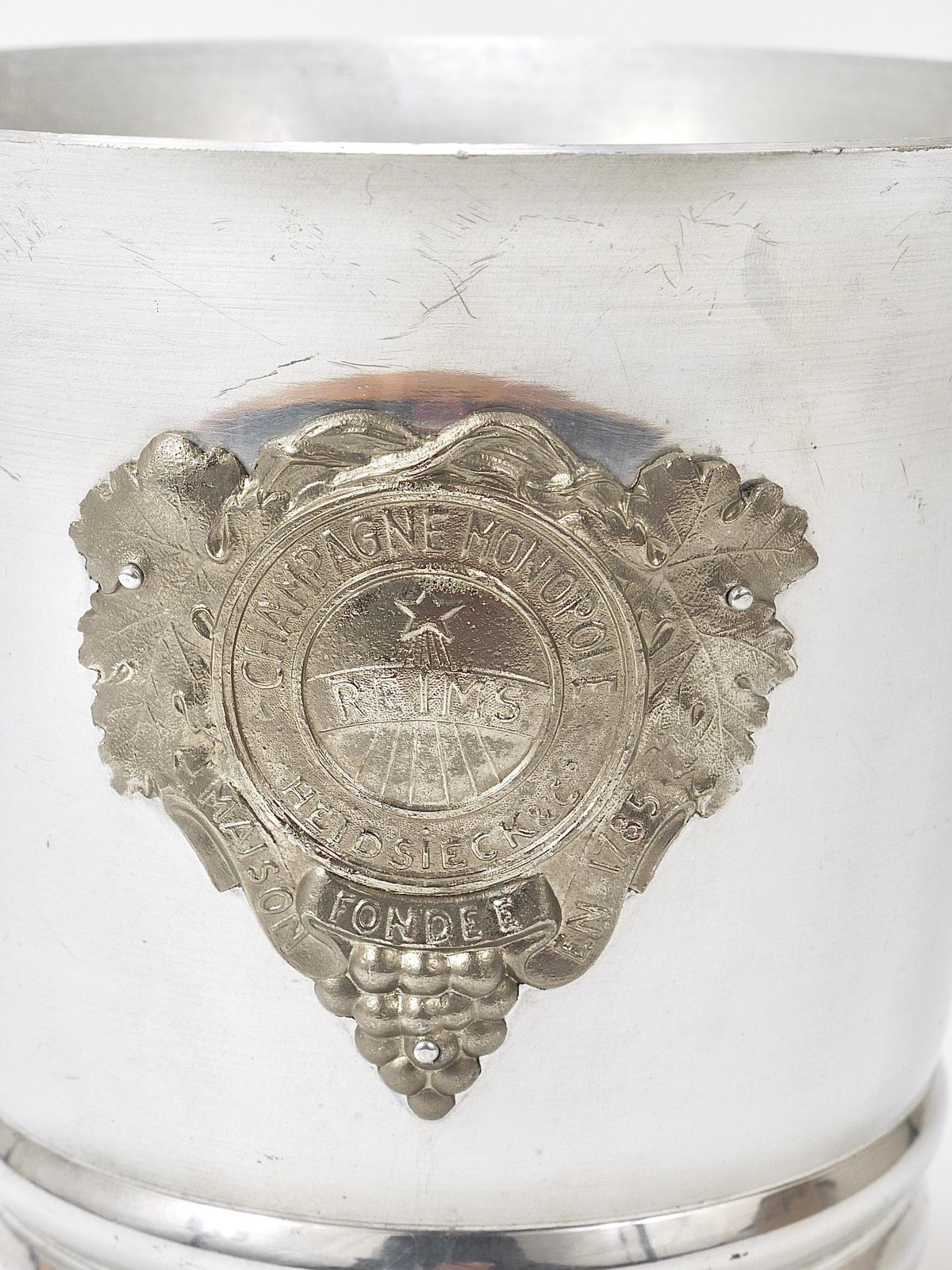 Heidsieck & Co Art Deco Champagne Ice Bucket Bottle Cooler, 1940s, Paris photo buy