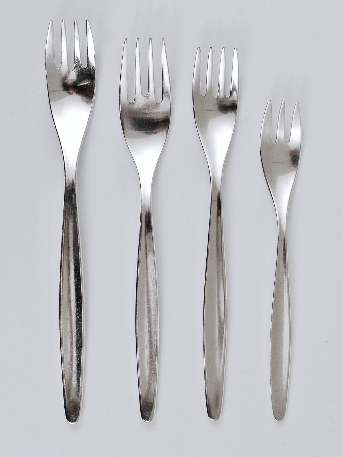 Comprehensive Wmf Stockholm Silver Plated Flatware, Kurt Mayer, Germany, 1960s photo furniture