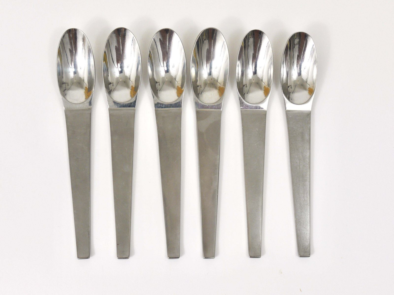 photo vintage Carl Auböck 2060 Flatware, 42 Pcs., Complete For 6 Persons, Amboss Austria, 1950