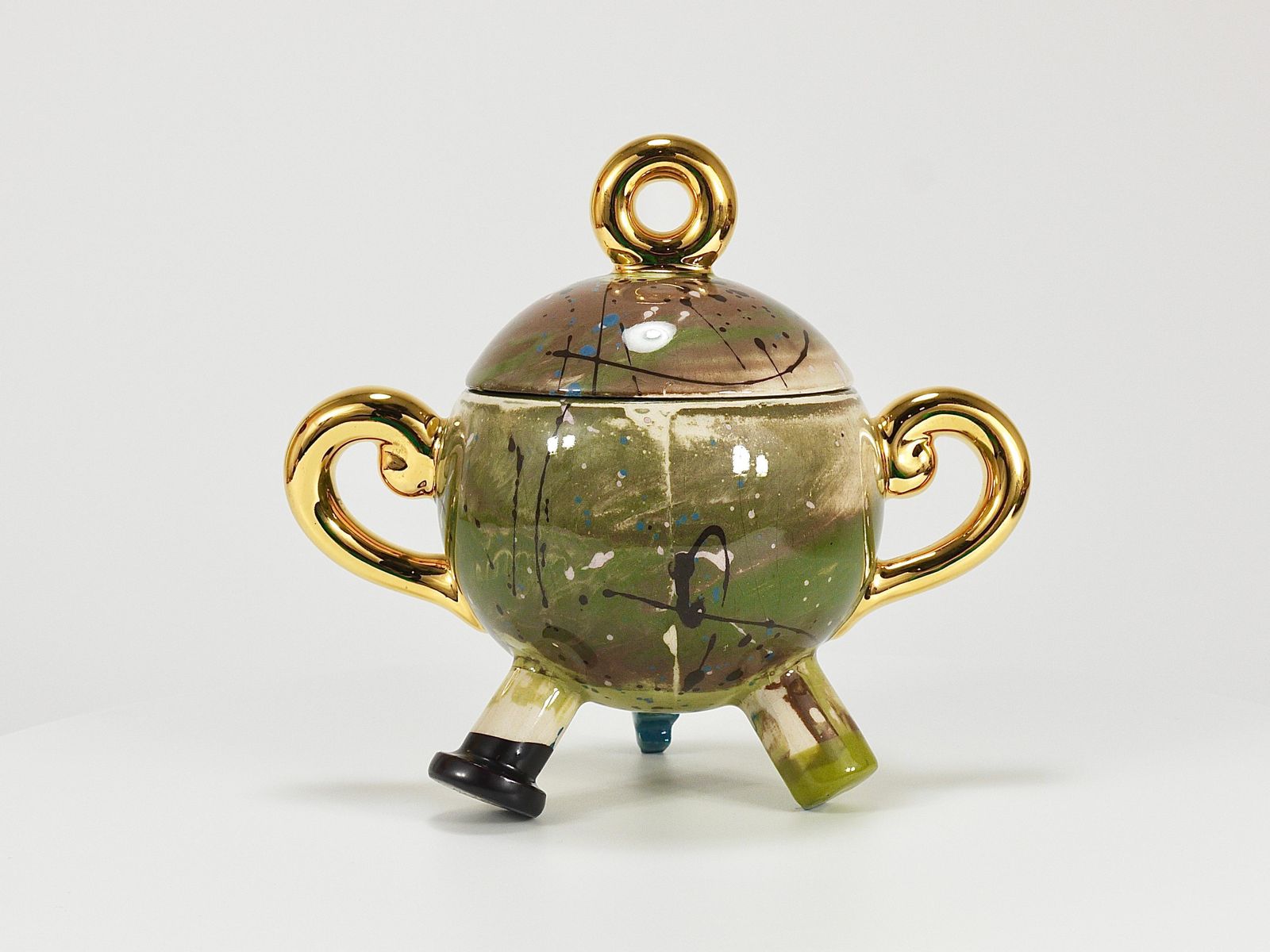 Juraj Mahalik Sculptural Postmodern Pop Art Tea Service By Art4, Slovakia, 1990s photo 1451.0