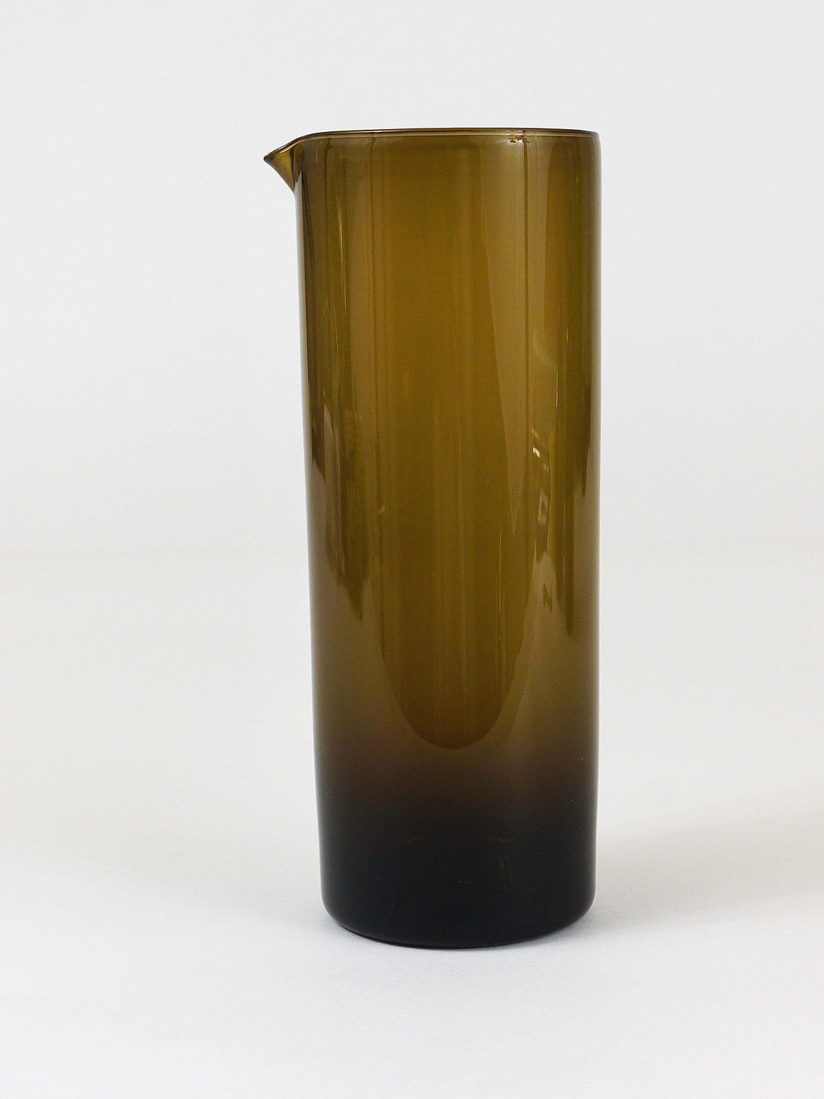 Home Decor Kaj Franck Purtilo Glass Pitcher Carafe, Nuutajärvi Notsjö, Finland, 1950s photo