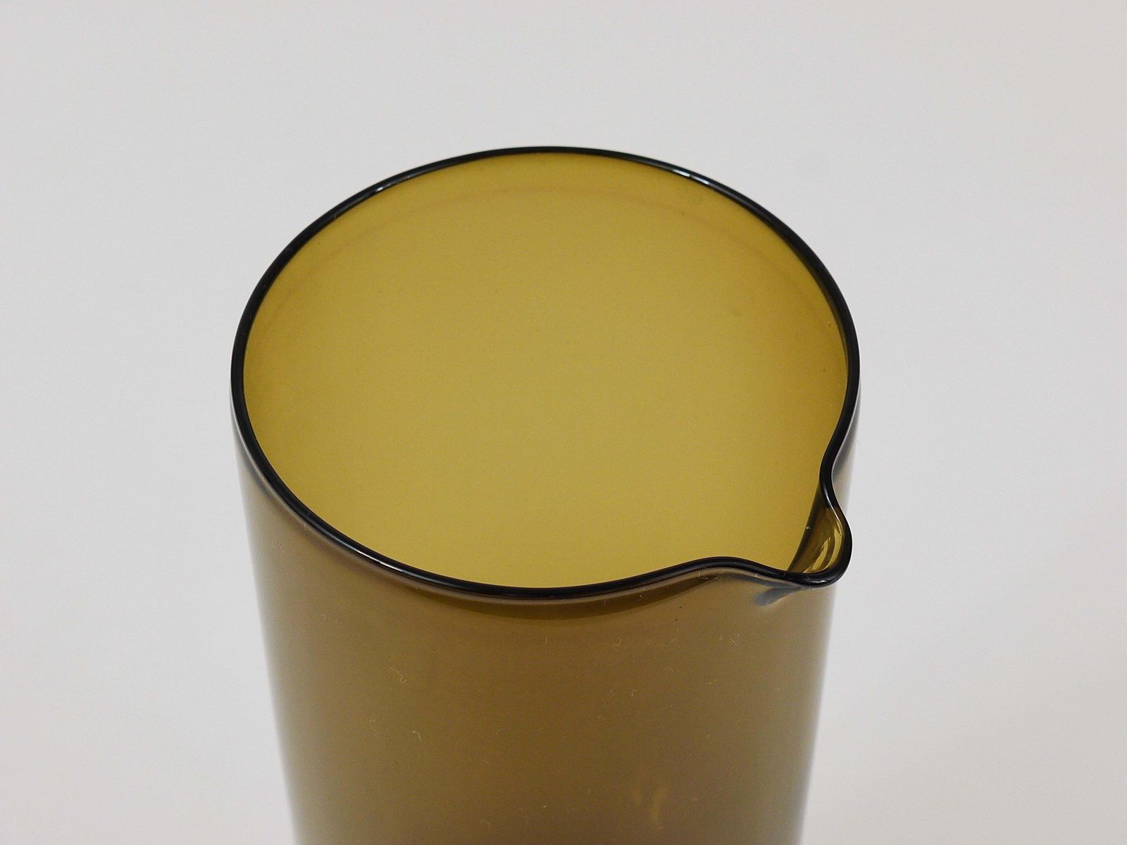314.0 Kaj Franck Purtilo Glass Pitcher Carafe, Nuutajärvi Notsjö, Finland, 1950s photo