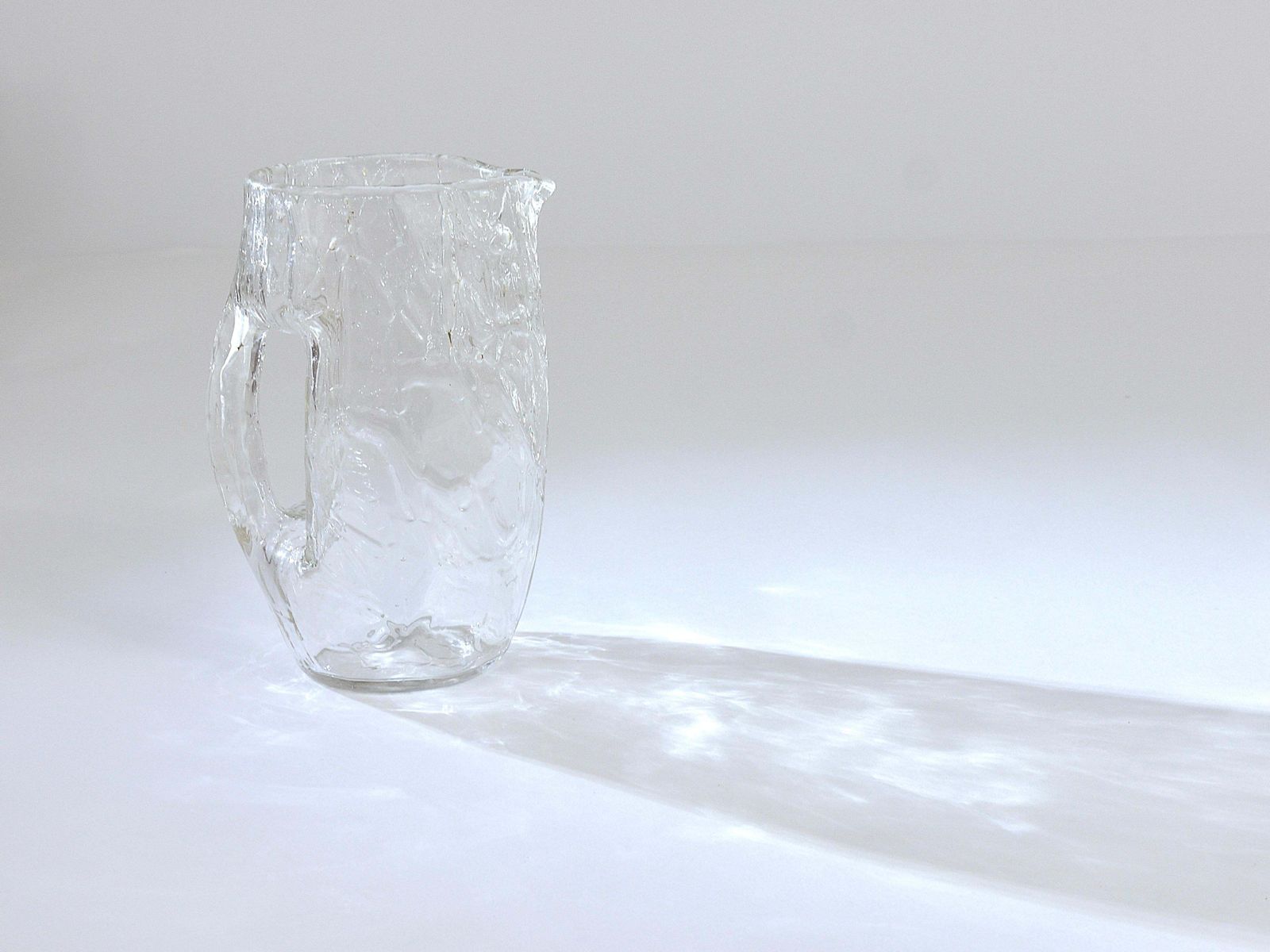 Koloman Moser Art Nouveau Glass Pitcher By Loetz Witwe, Bohemia, 1900s photo for sale
