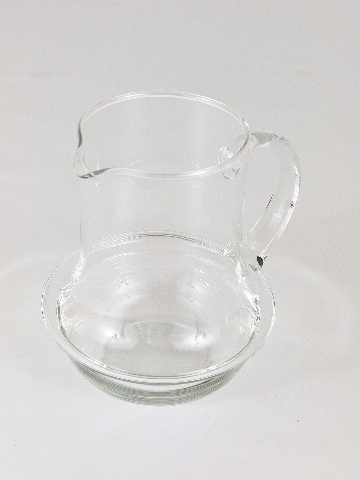 Carl Auböck Midcentury Glass Pitcher Jug By Ostovics Culinar, Austria, 1970s photo vinterior
