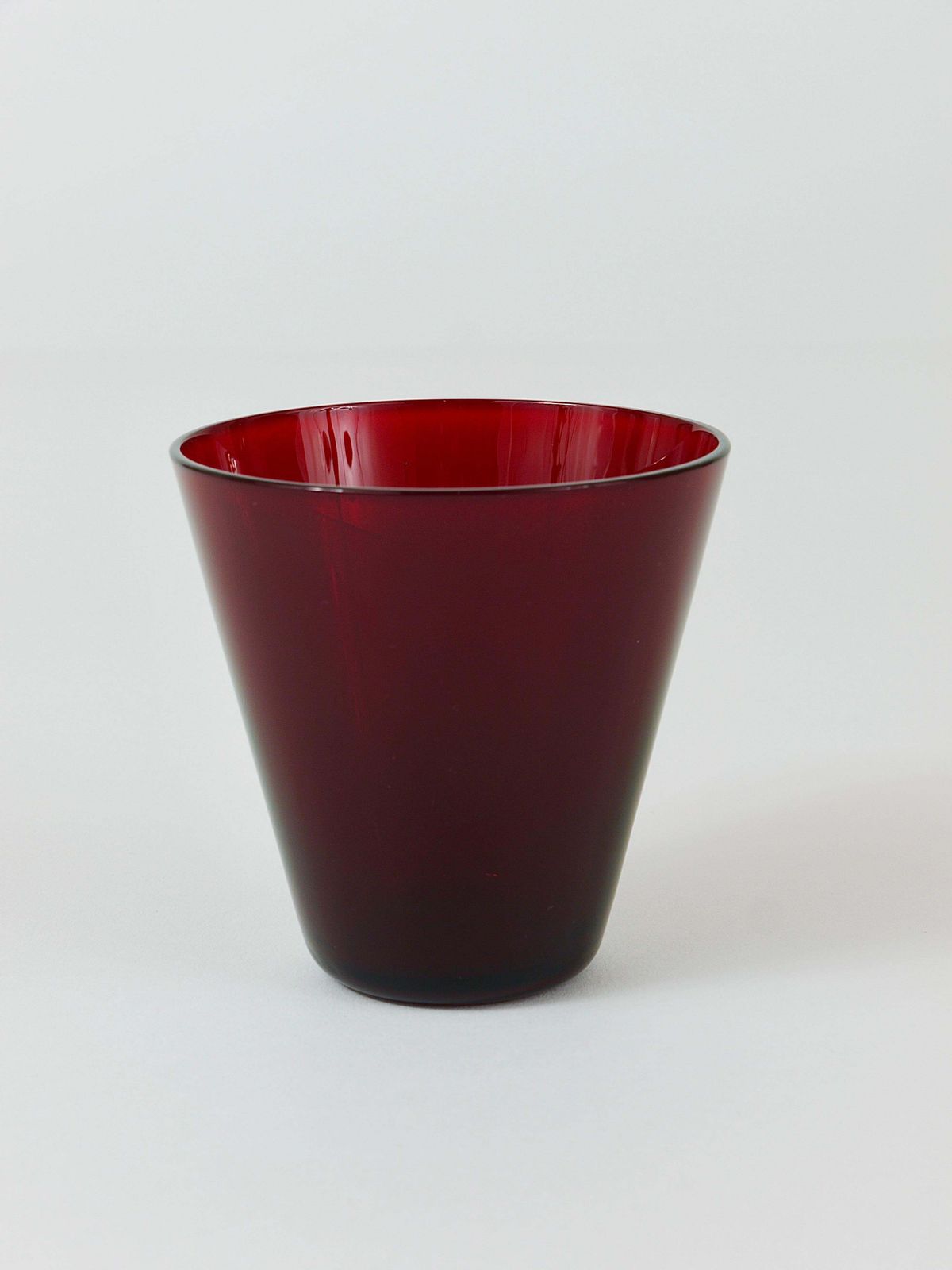Four Kaj Franck Kartio Midcentury Drinking Glasses By Nuutajarvi Nottsjo Finland photo vintage