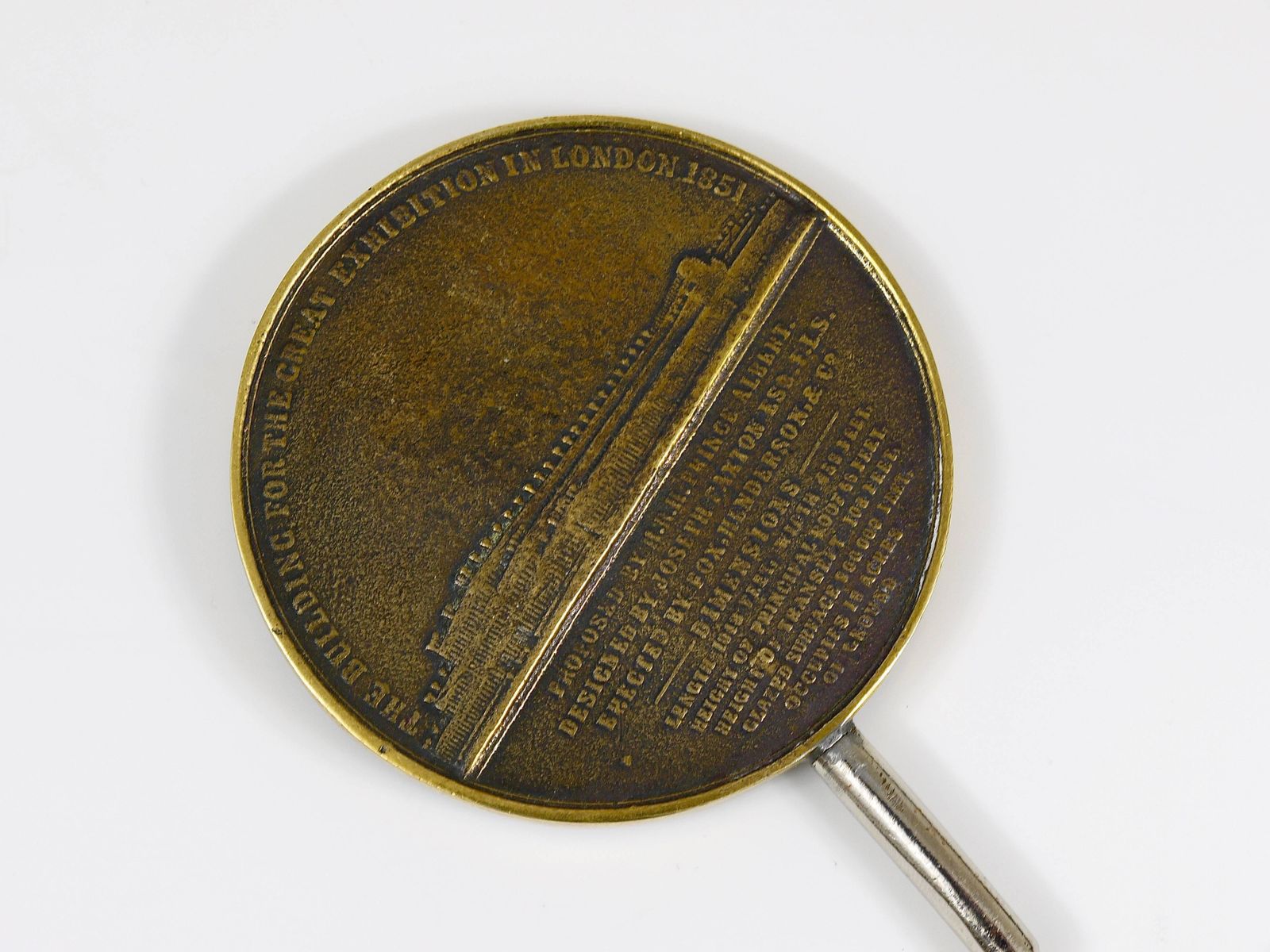 Carl Aubock Big Brass Coin Cork Screw, Bottle Opener, Austria, 1950s photo 363.0