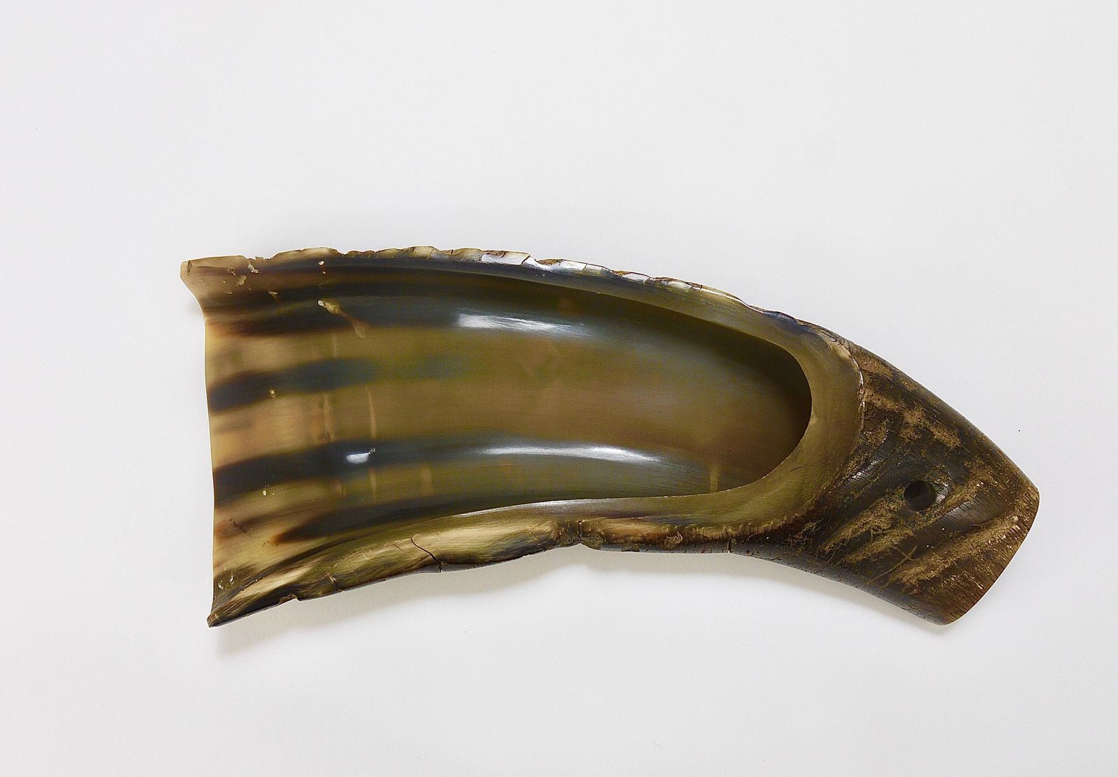 photo furniture Carl Aubock Mid Century Horn Desk Pen & Pencil Tray & Holder, Austria, 1960s