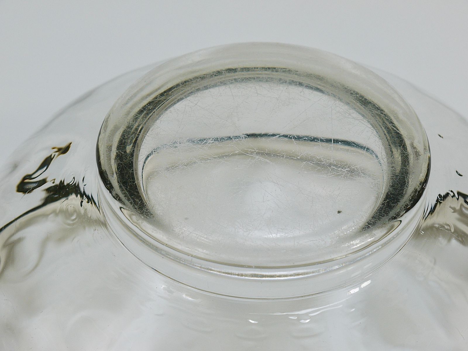 Home Decor Koloman Moser Art Nouveau Meteor Bowl With Silver Rim, Bakalowits Vienna, 1900s photo