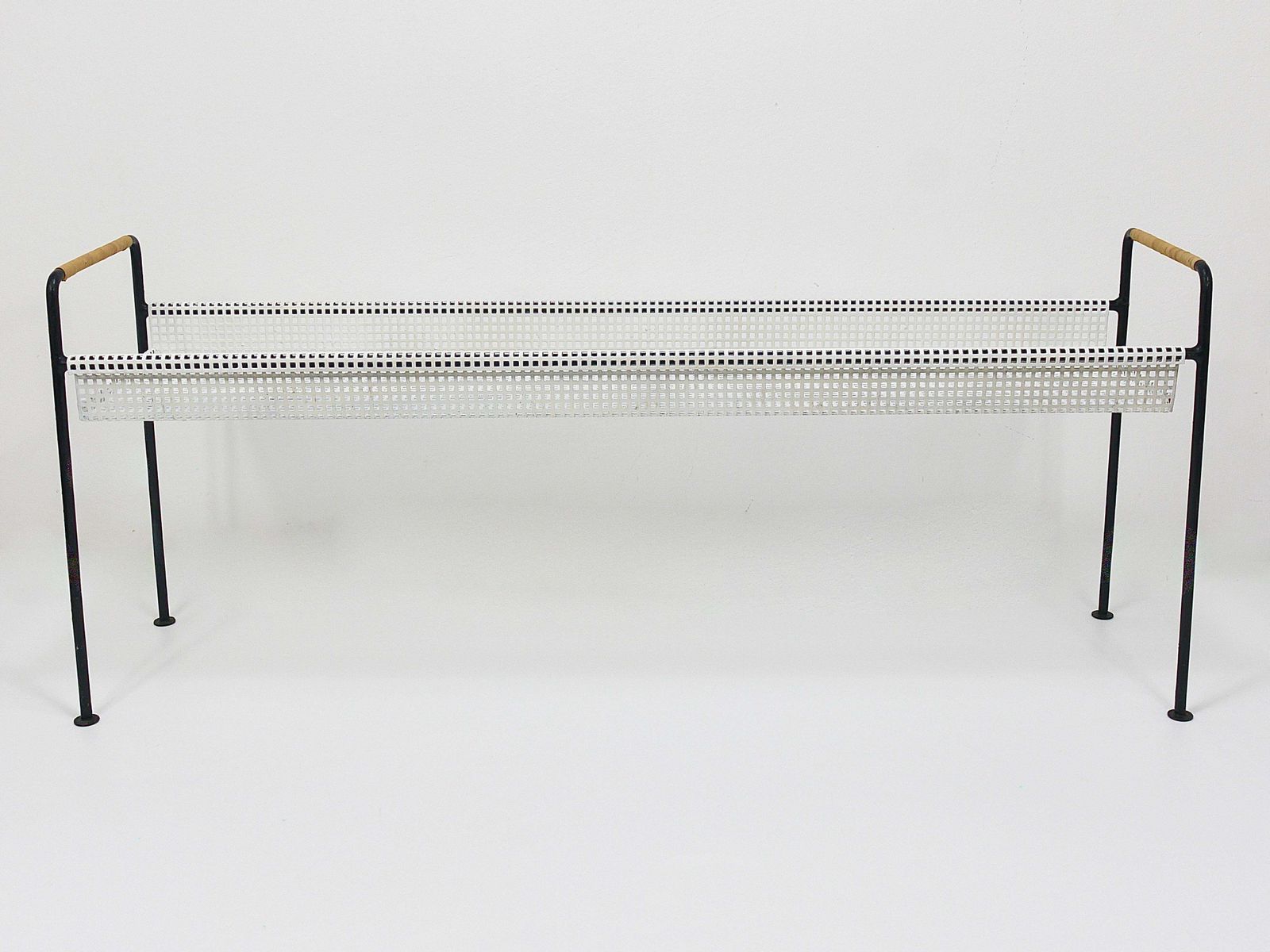 Carl Aubock Jardiniere, Plants Table Or Bench, Flower Trough, Iron & Wicker photo 1936.0