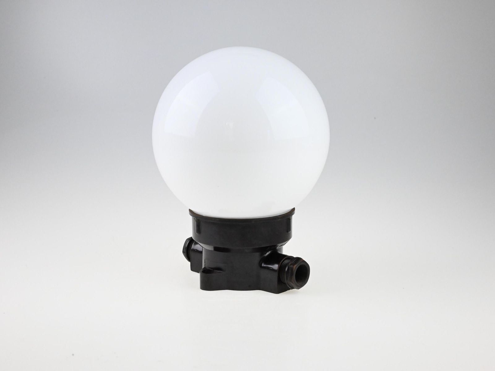 Bauhaus Bakelite Lamp, Bauhaus Lamp, Globe Lamp, Glass Globe Lamp, Wall Lamp, Wall Light, Mid Century Lamp, Vintage Light, Vintage Lighting photo furniture