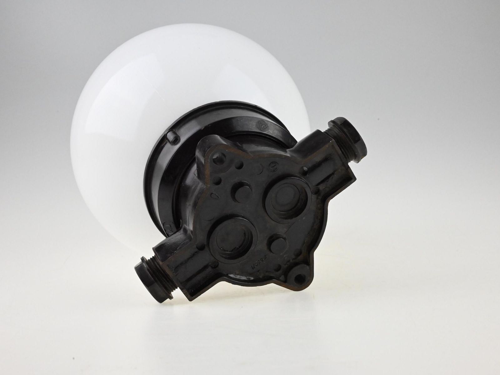 photo furniture Bauhaus Bakelite Lamp, Bauhaus Lamp, Globe Lamp, Glass Globe Lamp, Wall Lamp, Wall Light, Mid Century Lamp, Vintage Light, Vintage Lighting